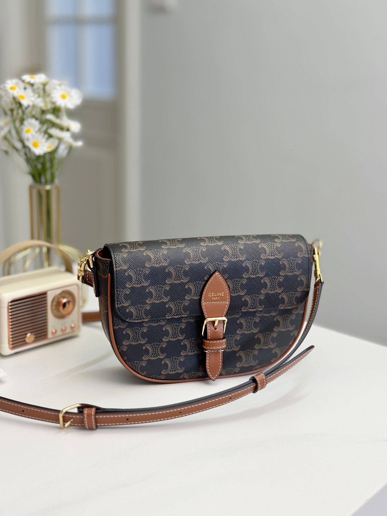 Celine 95%New Celine Folco 2用手袋 Canvas