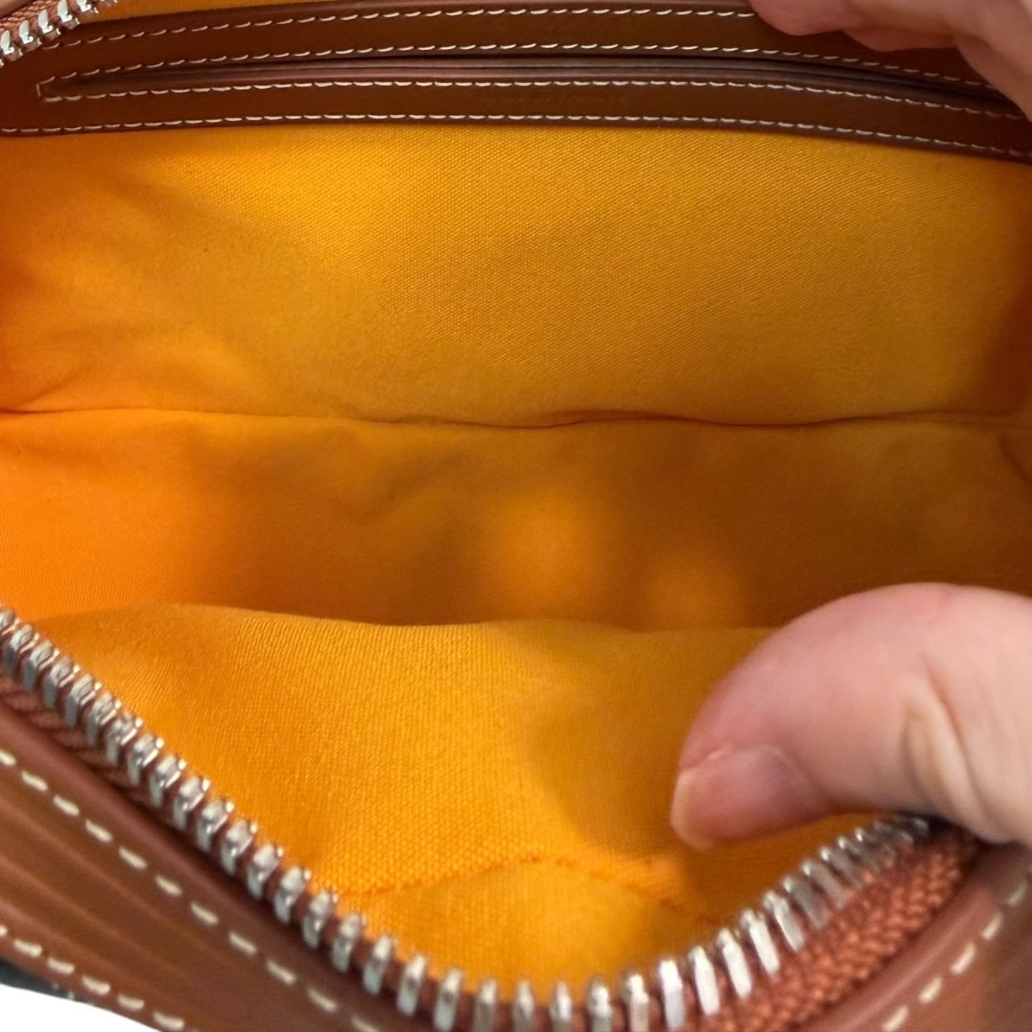 Goyard 99% New Goyard Cap Vert-Tan