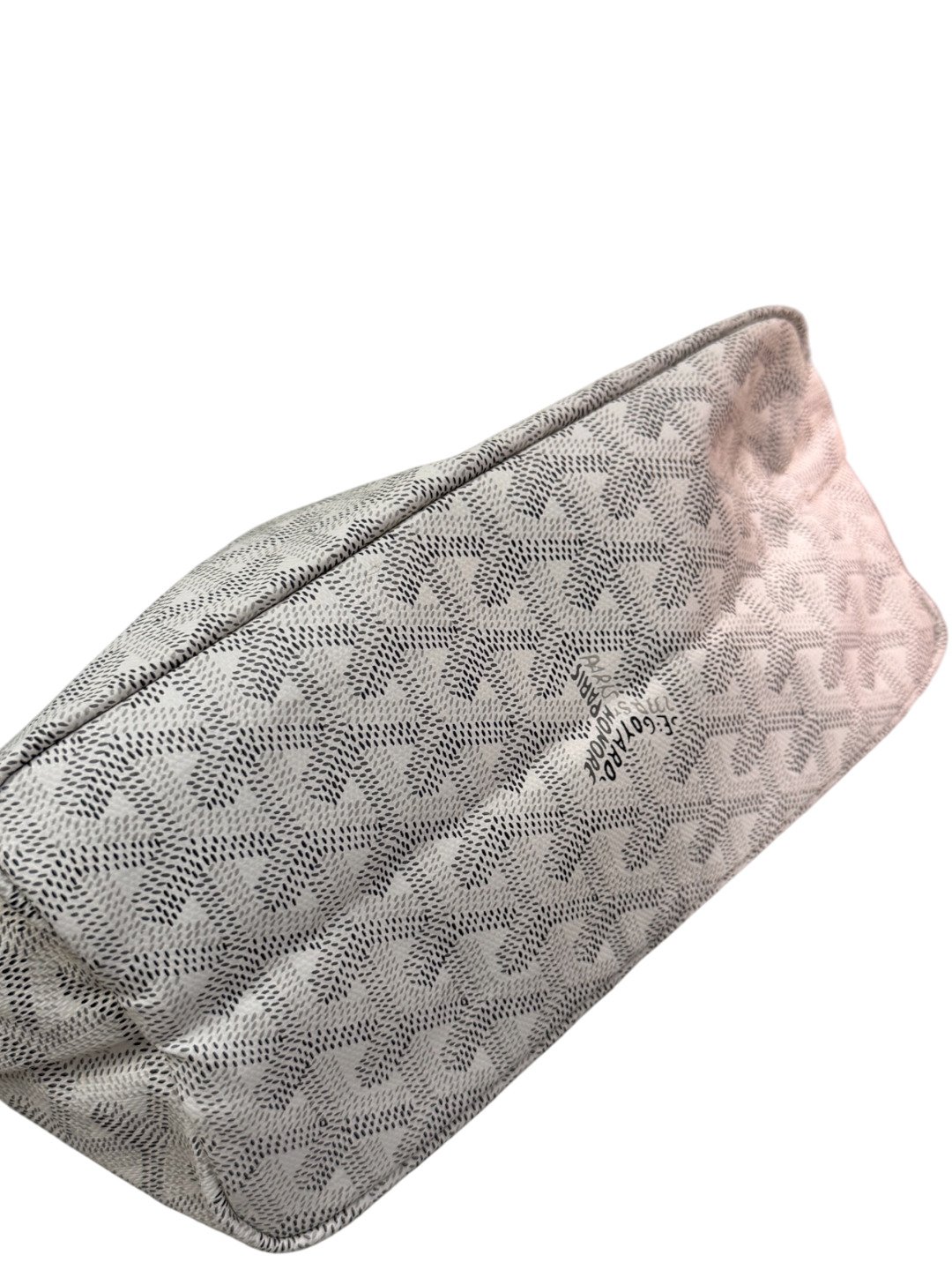 Goyard 95% New-Goyard Mini Hobo-White