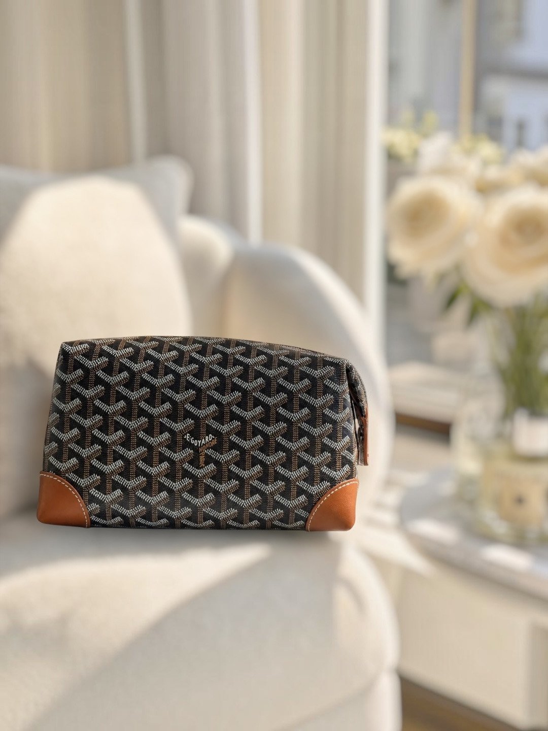 Goyard 90% New-Goyard Bowling 25 Toiletry Bag