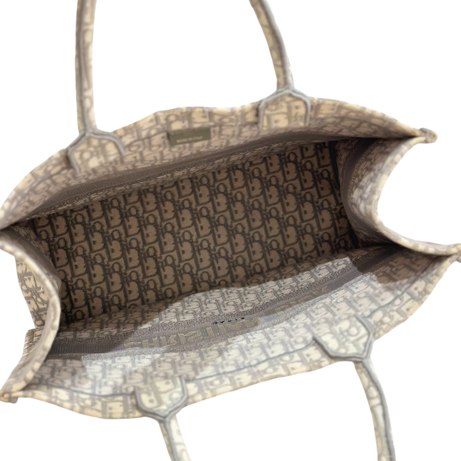 Dior Dior Book Tote-Large Grey