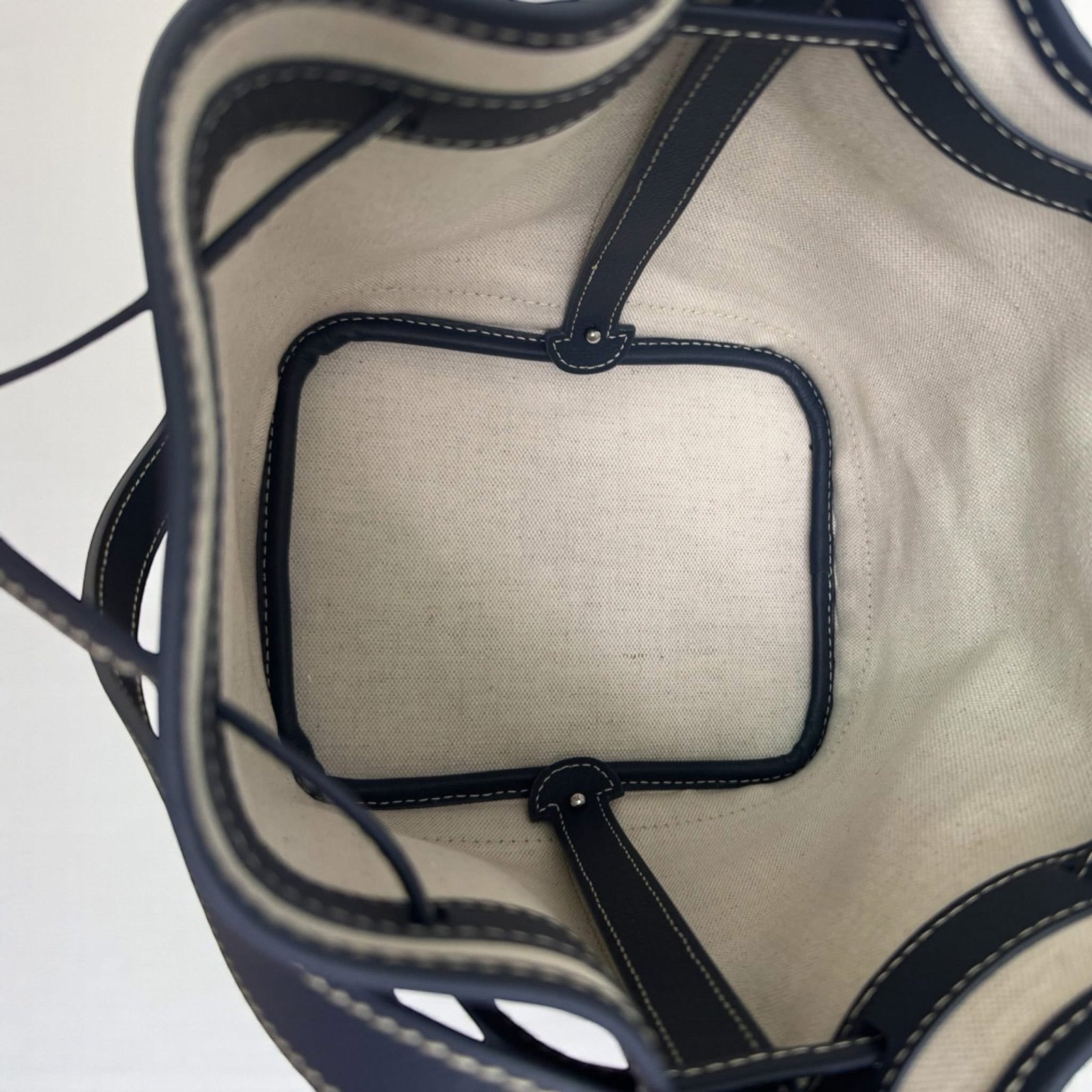 Goyard 95% New Goyard Petit Flot Bucket Bag PM-Navy Blue