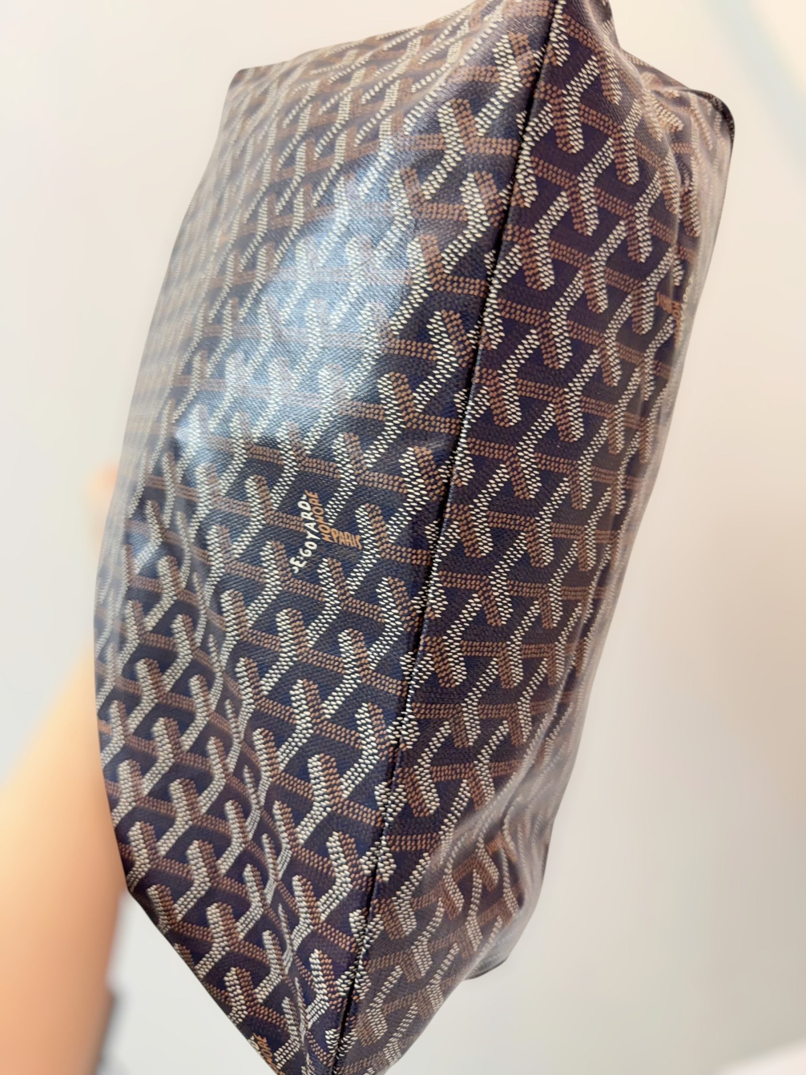 Goyard 95% New-Goyard Hobo Bag Navy Blue