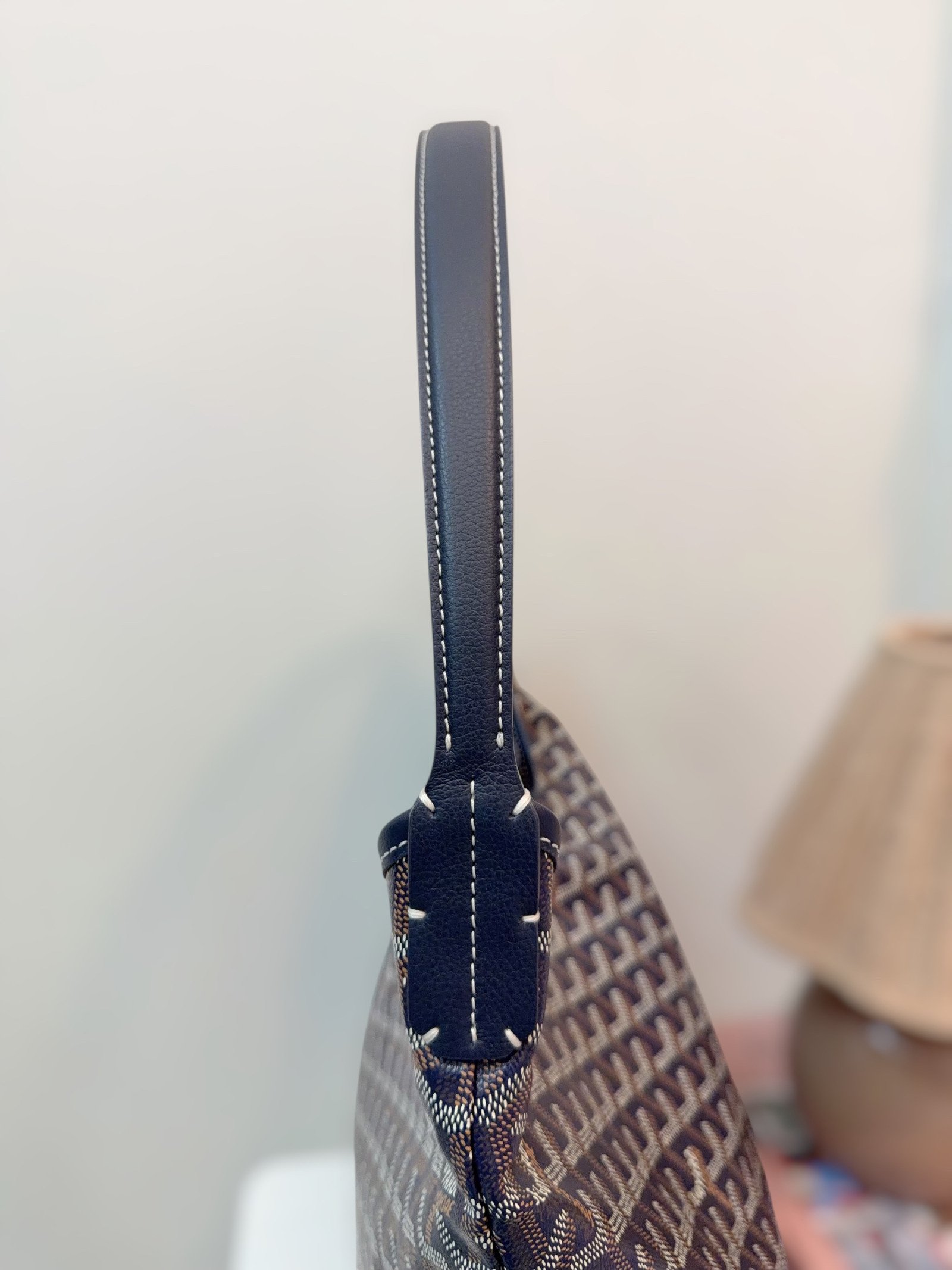 Goyard 95% New-Goyard Hobo Bag Navy Blue
