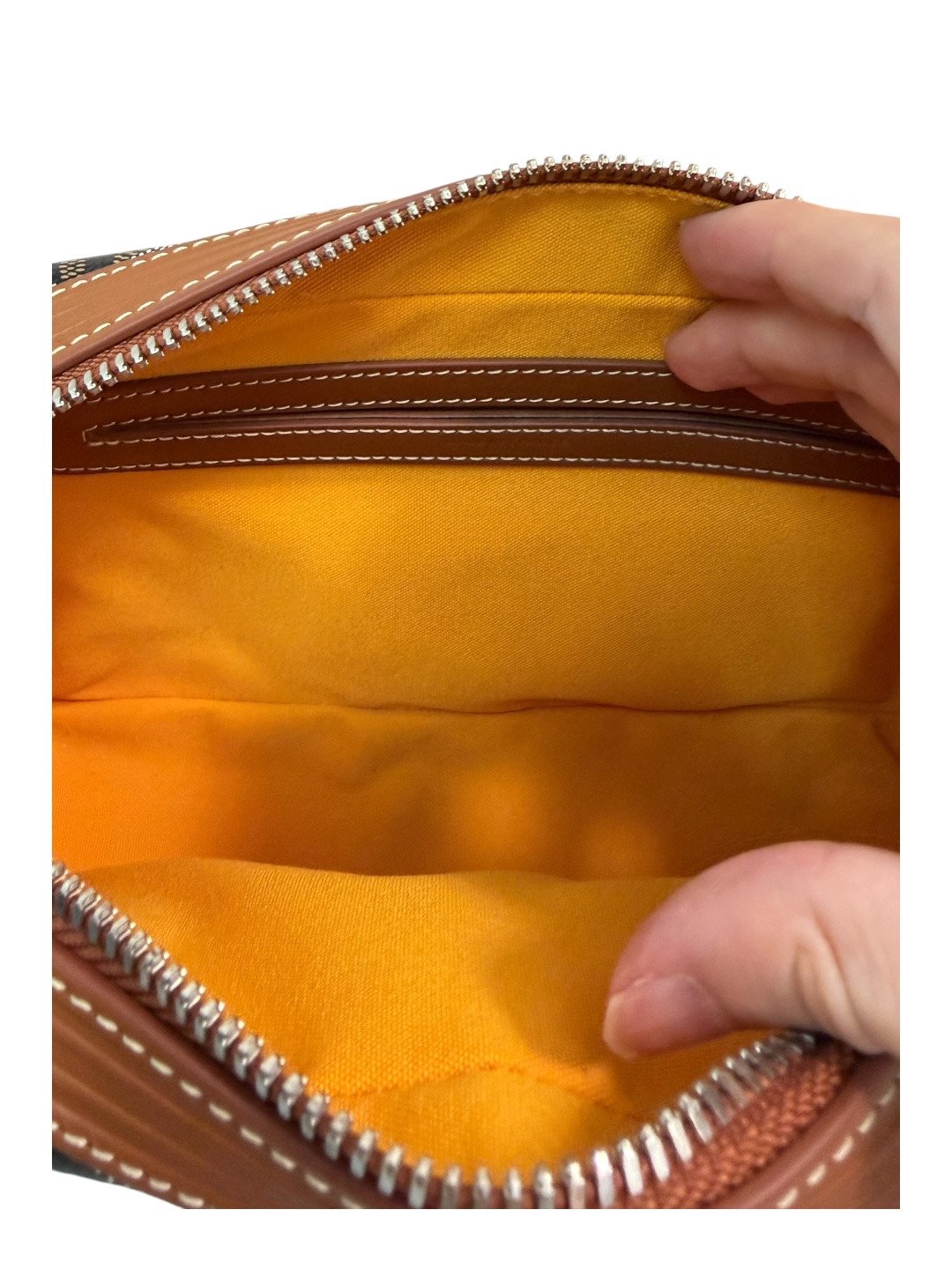 Goyard 99% New Goyard Cap Vert-Tan