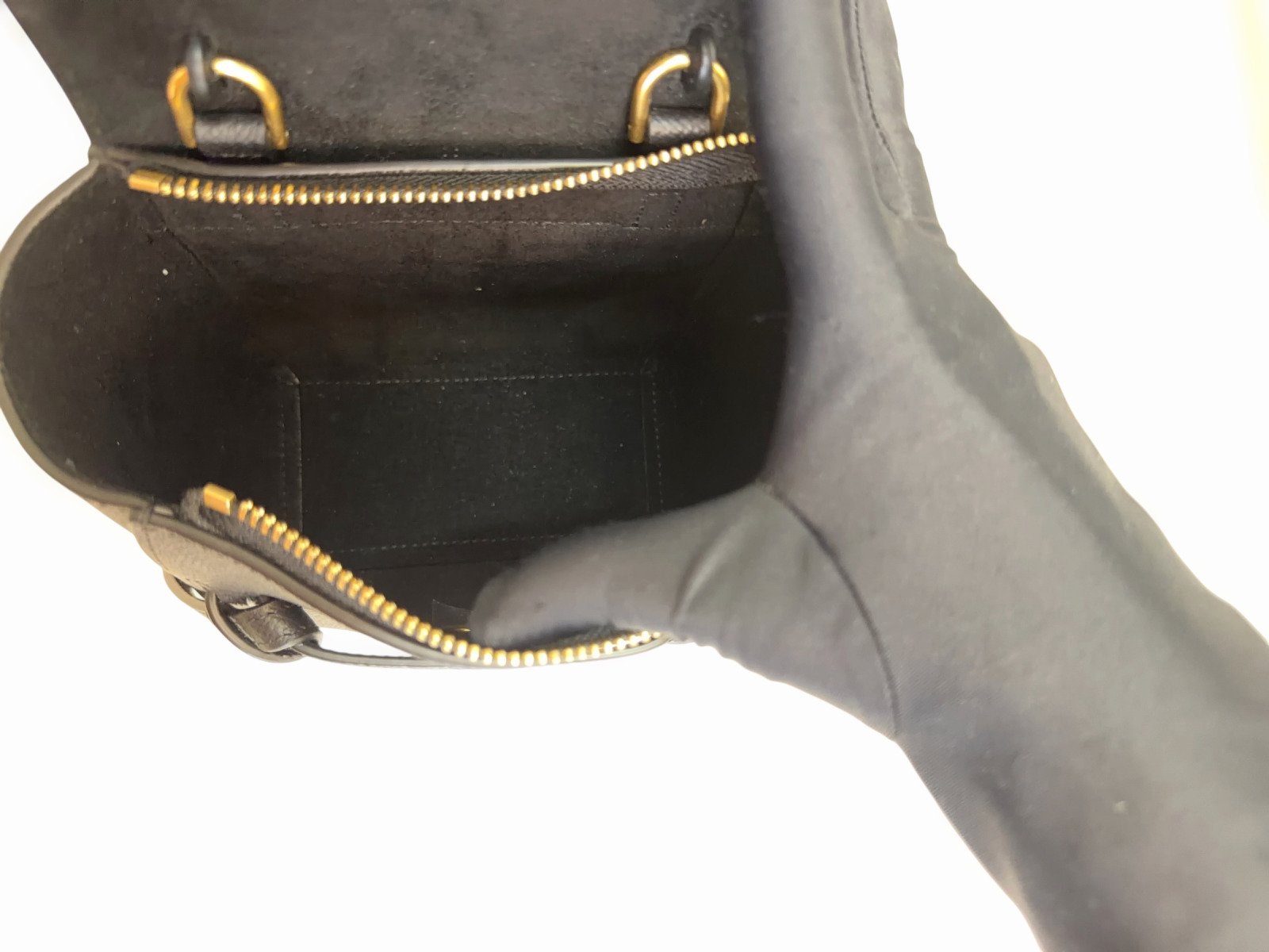 Celine Brand New-Celine Pico Belt-Black
