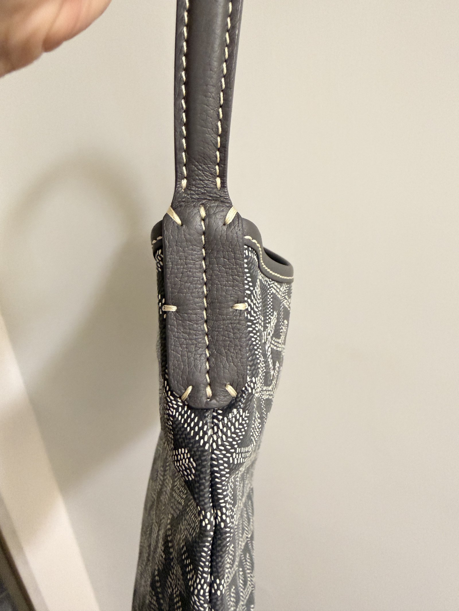 Goyard 95% New Goyard Mini Hobo-Grey