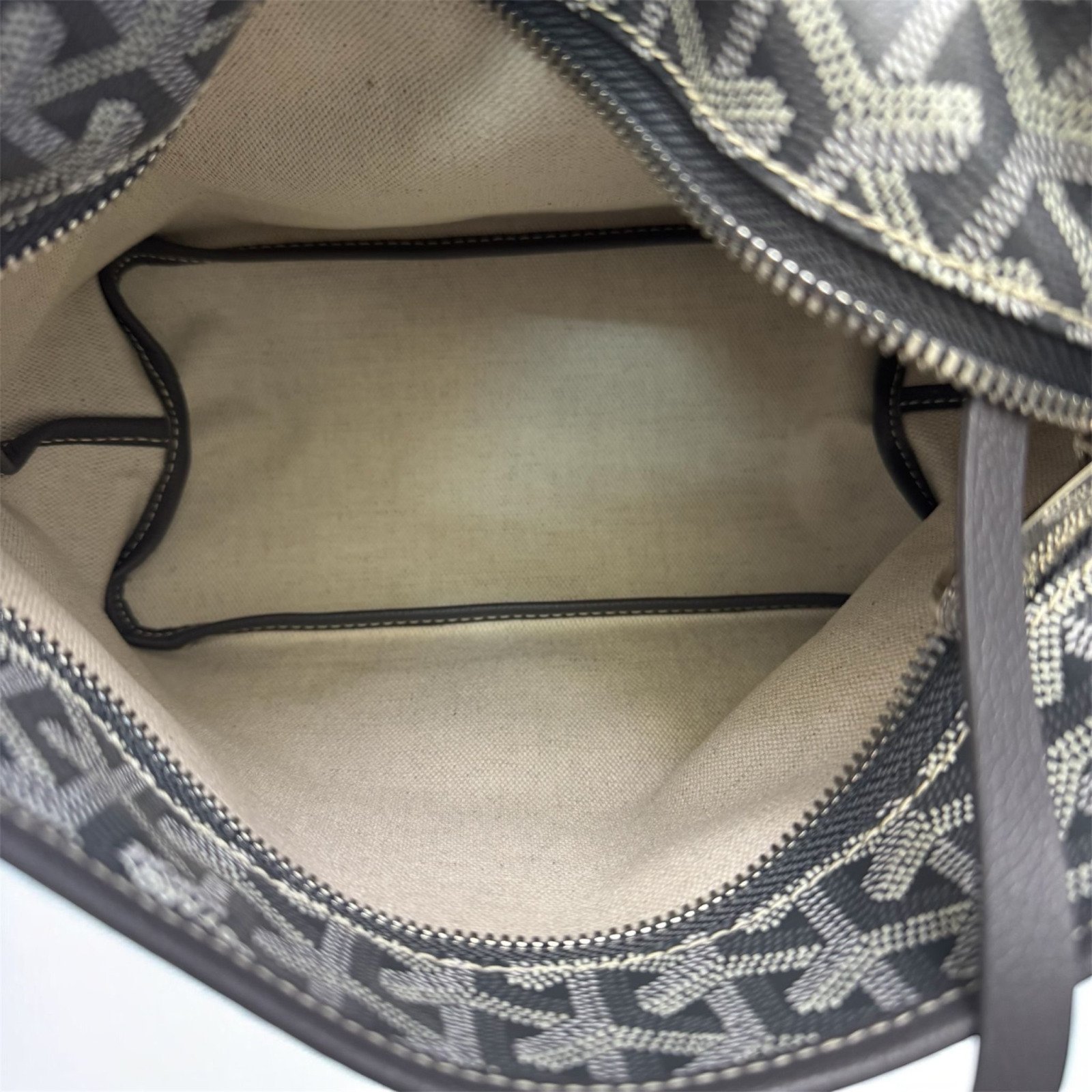 Goyard 95% New Goyard Mini Hobo-Grey